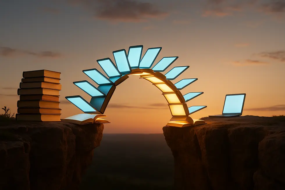 Students in a modern classroom using technology for learning.